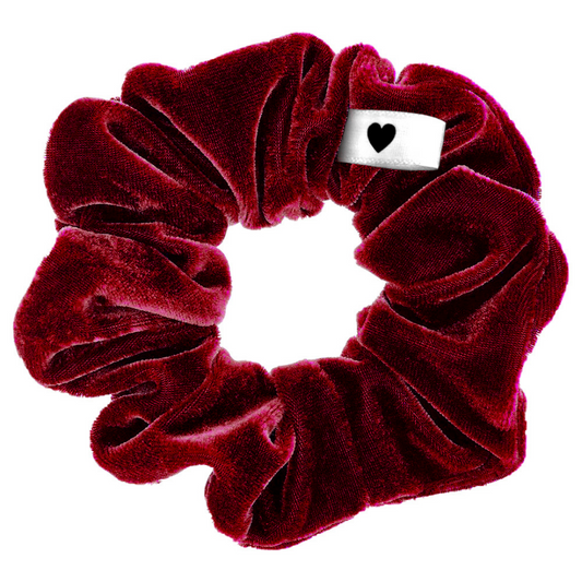 Luxury Red Velvet Scrunchie