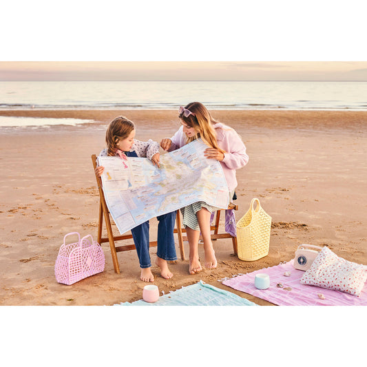 jelly bag, retro bag, jelly tote, pastel tote