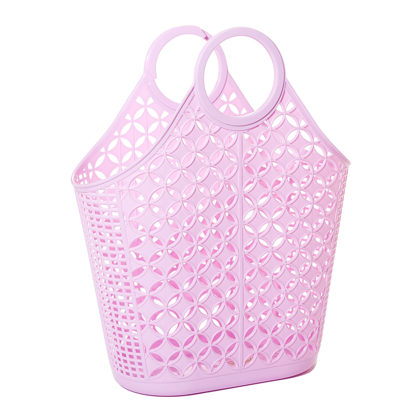 Lilac Sun Jellies Atomic Tote, Vintage style market style tote perfect for the Beach or the Shops