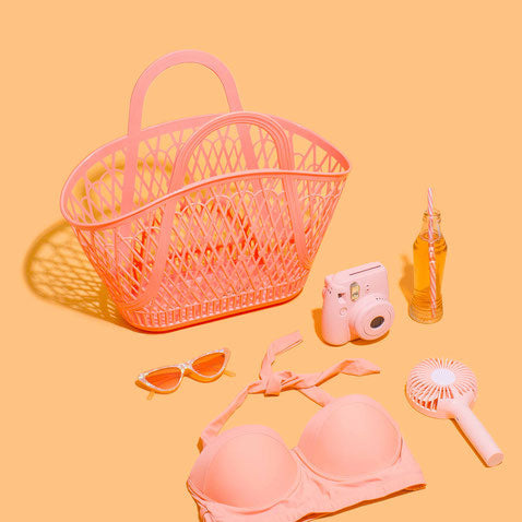 SunJellies Betty Basket Retro Jelly Bag