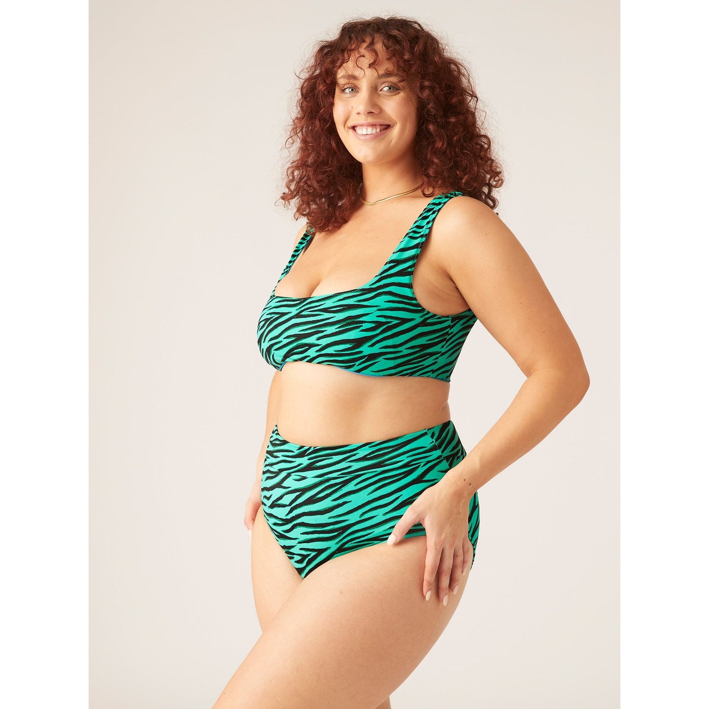 Modibodi®- Menstruatie Badmode Bikinibroekje - Hoge Taille