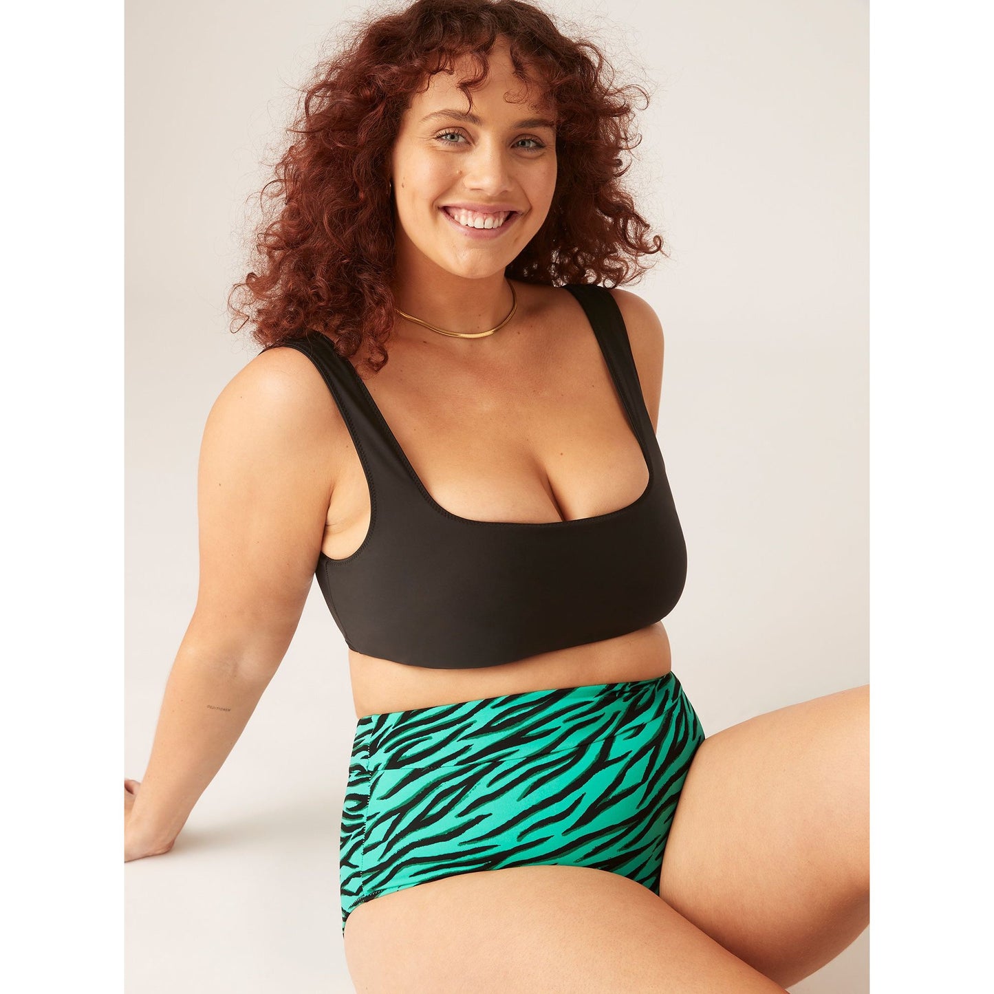 Modibodi®- Menstruatie Badmode Bikinibroekje - Hoge Taille