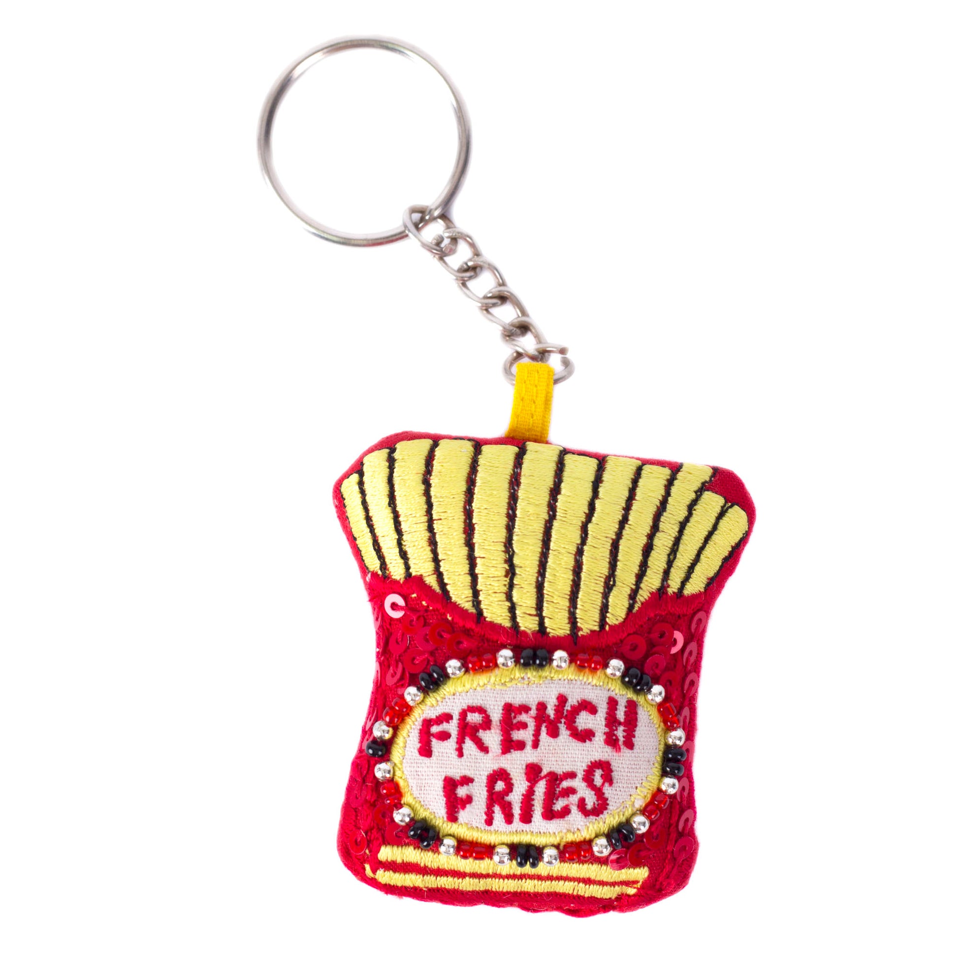 french fries keyring