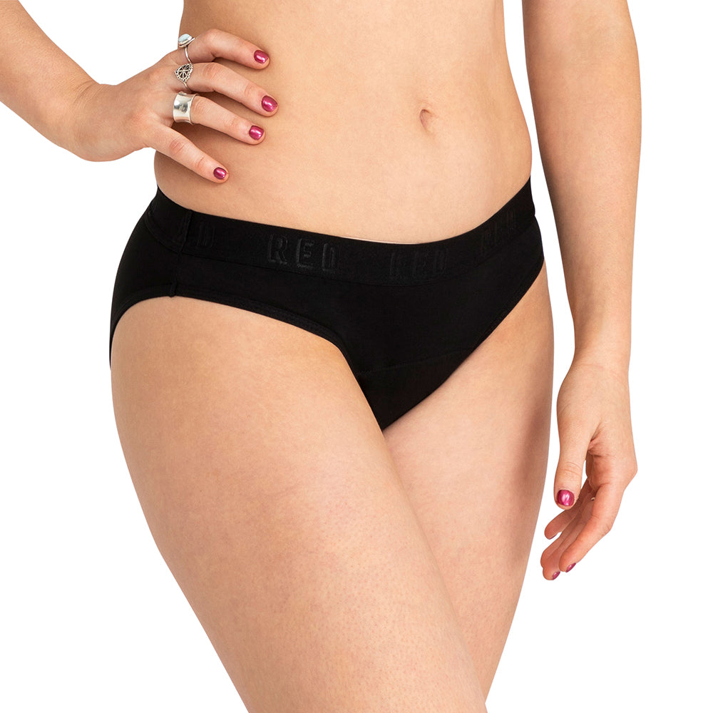 Black ModibodiRED Maxi Underwear 