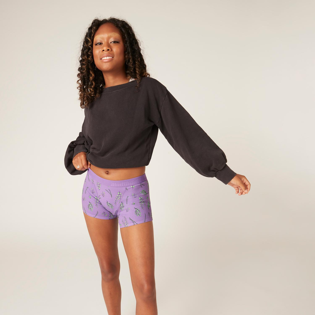 ModibodiRED - Menstruatieondergoed - Hipster Boyshort - Matig - Zwaar