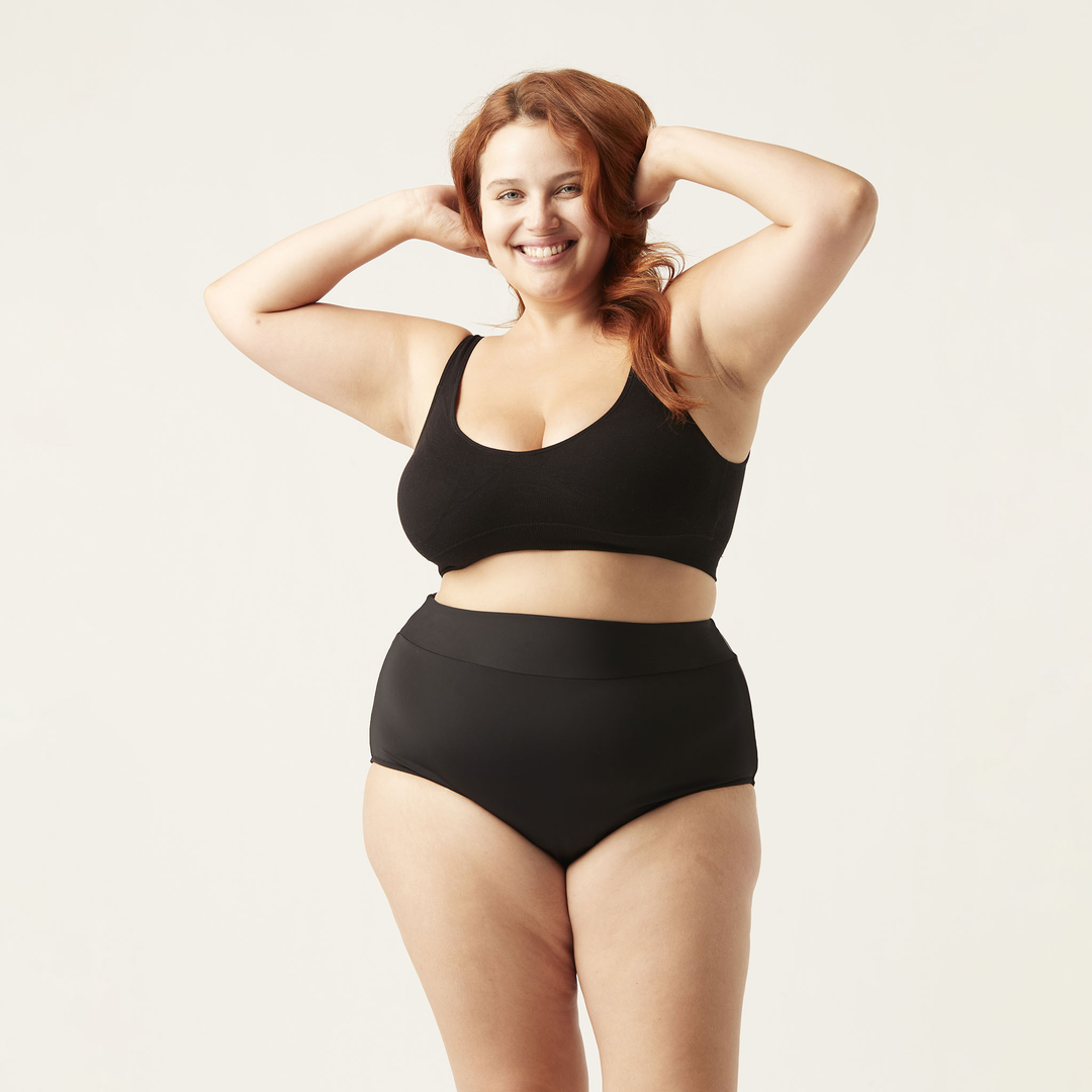 No. 1 Modibodi Menstruation Swim Bikini  on curvy girl