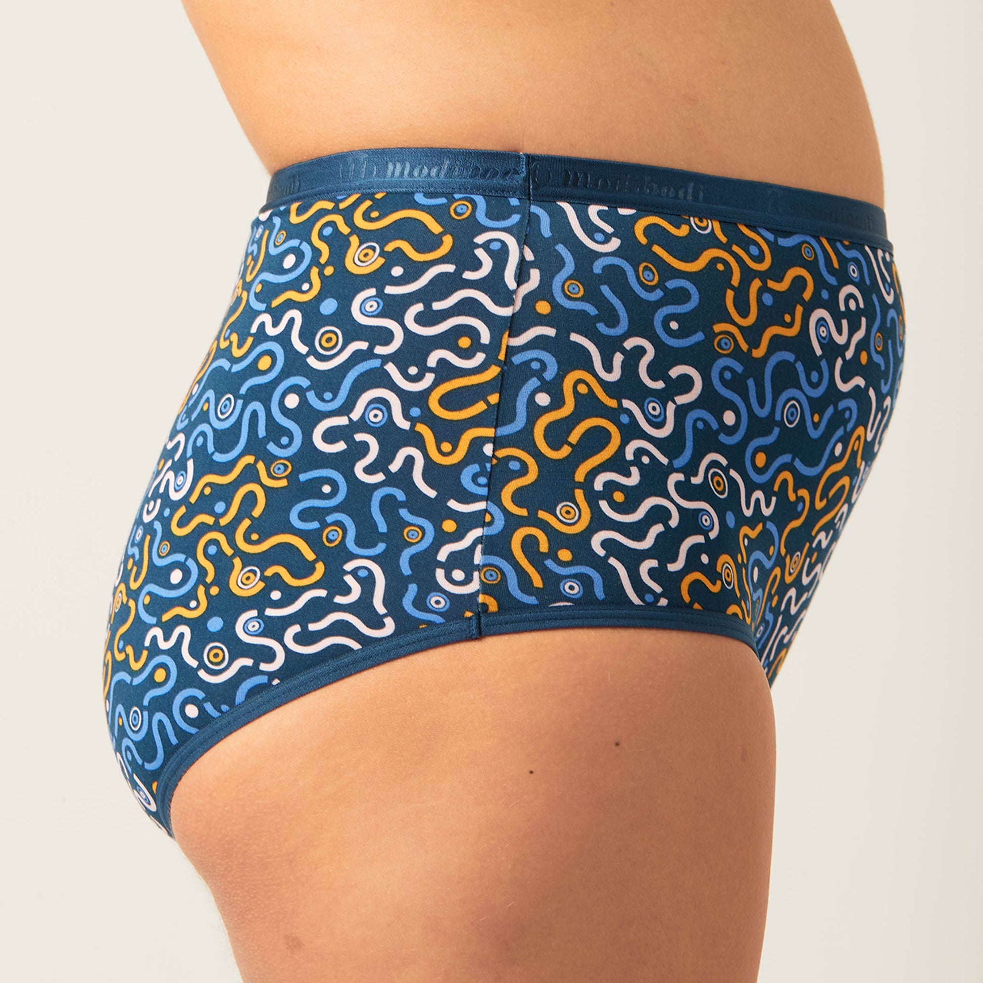 High Waist Full Brief Period Underwear 