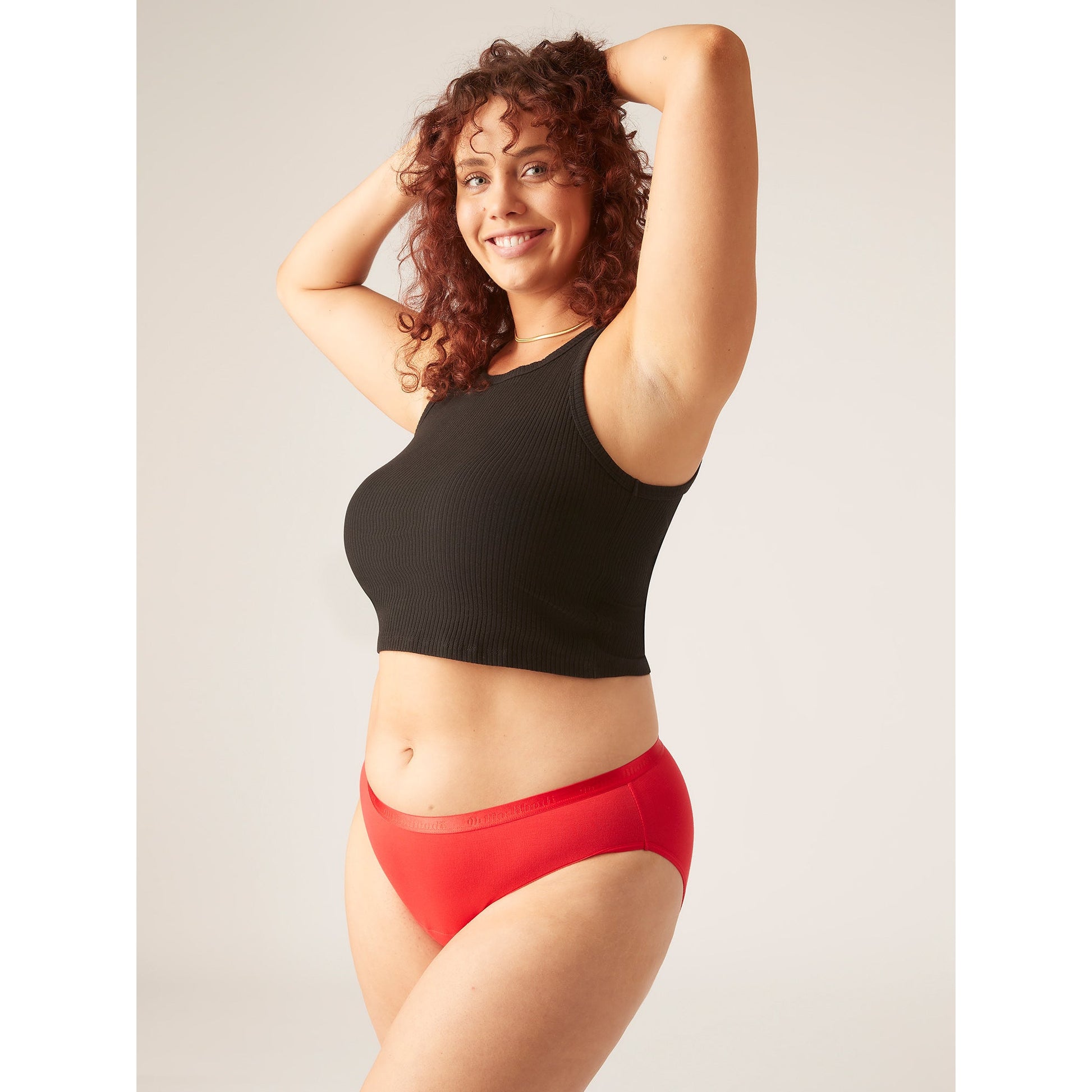 Red Classic Menstruatie Underwear 
