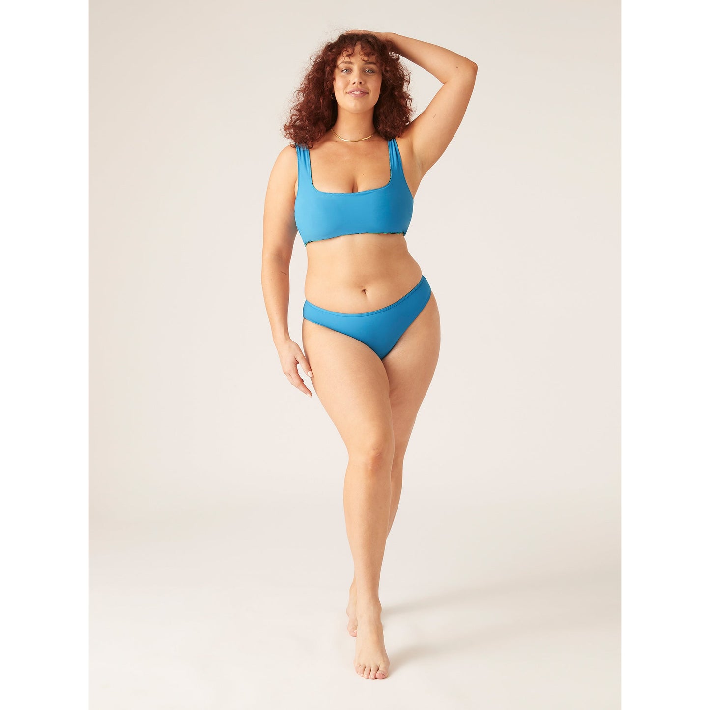 Modibodi® Reversible Recycled Swimwear Crop Top