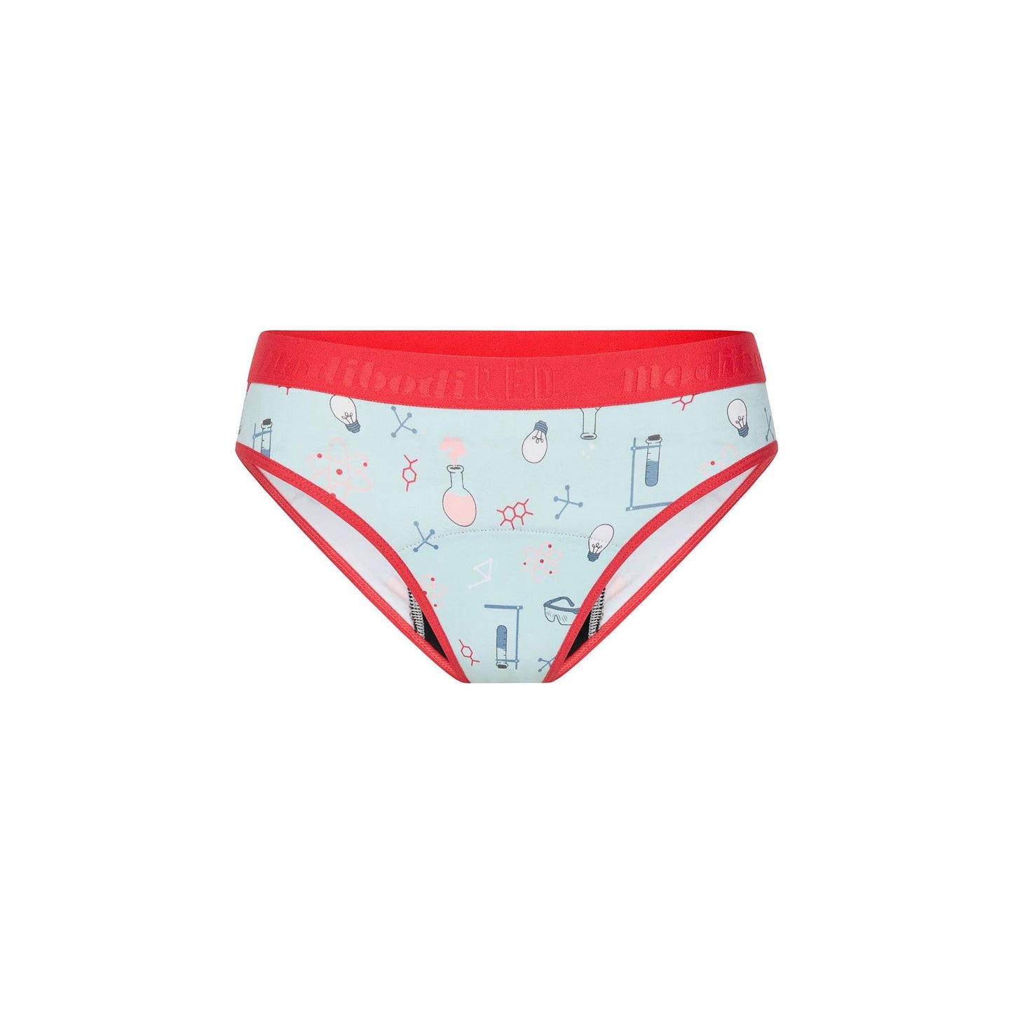 ModibodiRED Period Underwear - Hipster Bikini Cut - Moderate-Heavy Flow