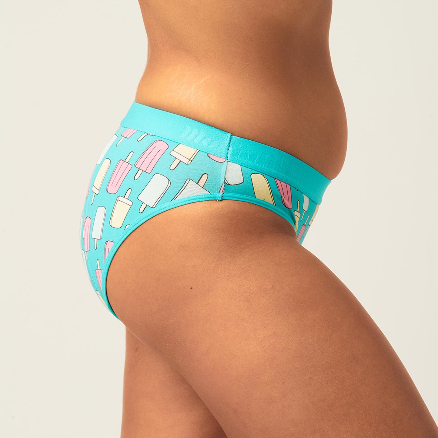 ModibodiRED Period Underwear - Hipster Bikini Cut - Moderate-Heavy Flow