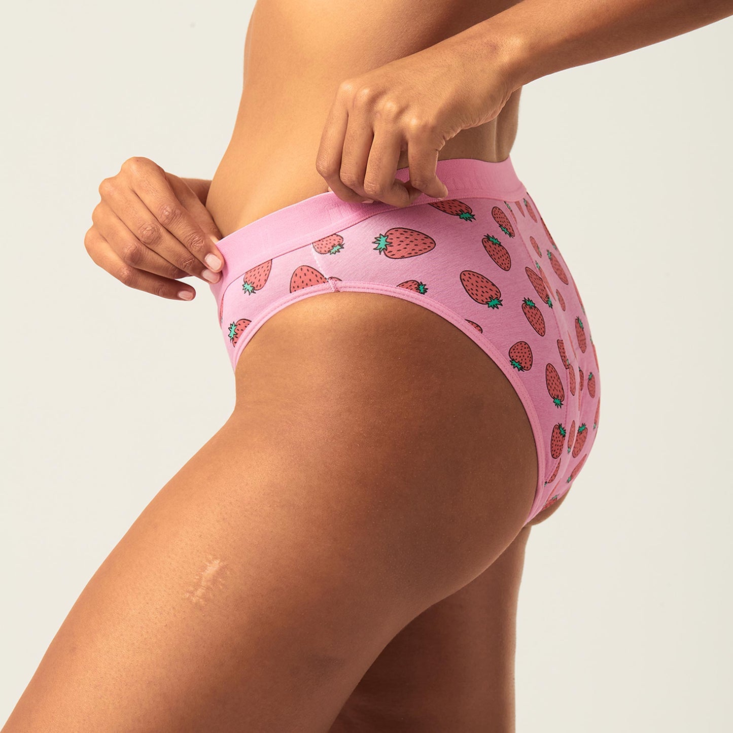 ModibodiRED Period Underwear - Hipster Bikini Cut - Moderate-Heavy Flow