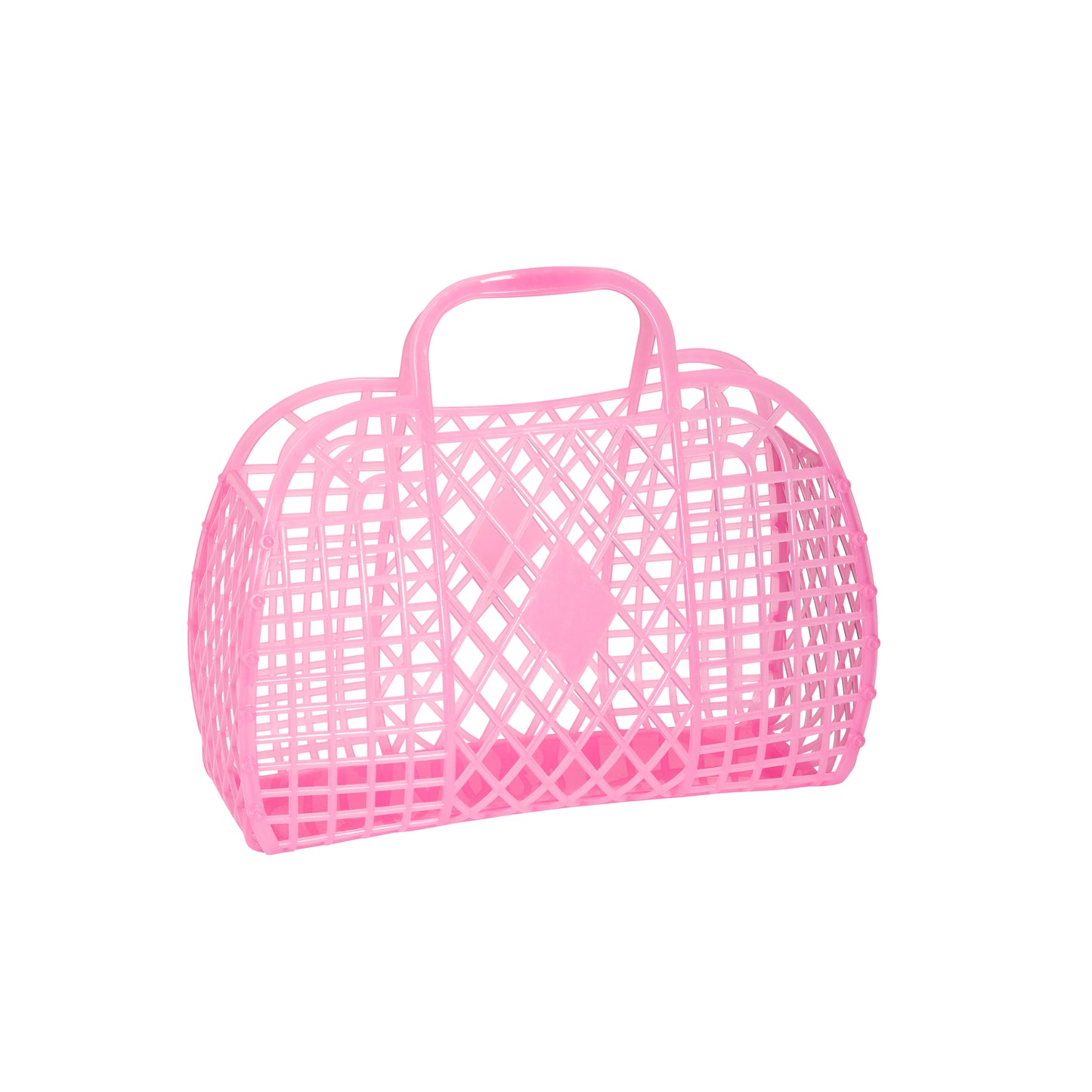 SunJellies Retro Basket Market Bag